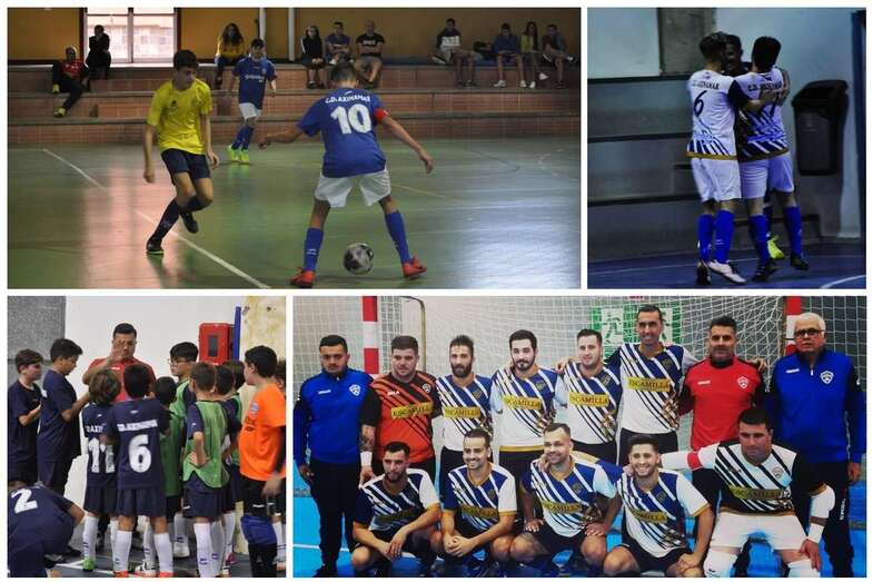 Imágenes de los equipos del club que preside Anatael Santana (Foto TA)